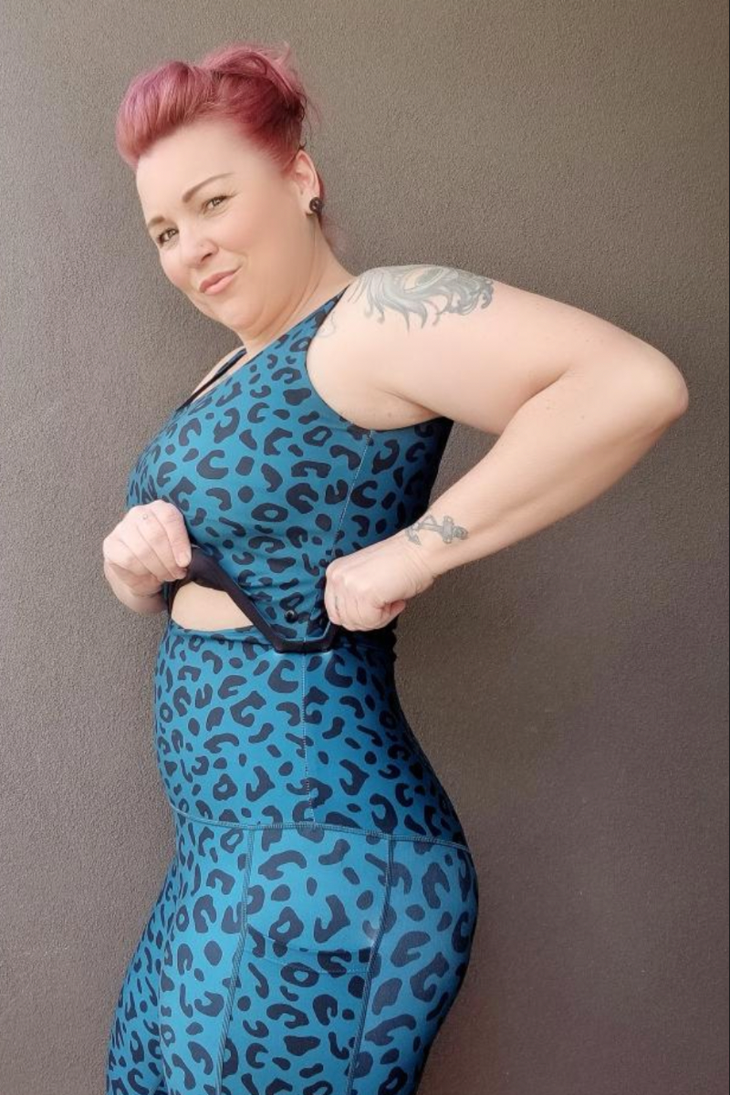 Turquoise Clique FC Leggings