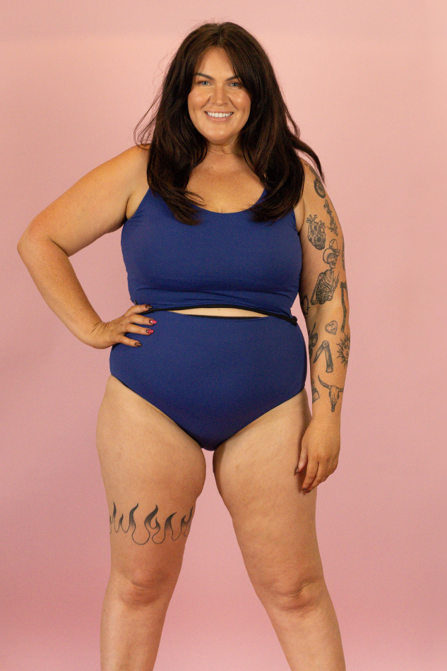 Base Cliqued Bather Bottoms