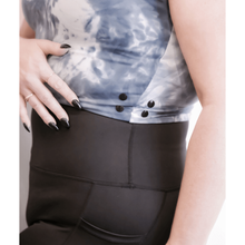 Load image into Gallery viewer, Clique Black Side Pocket Leggings
