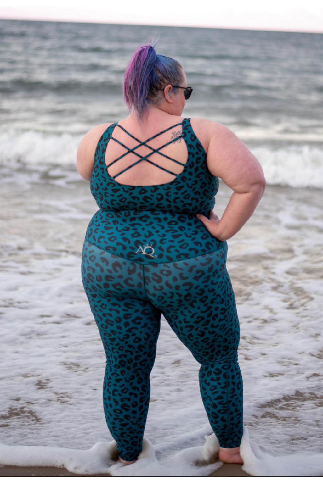 Turquoise Clique FC Leggings